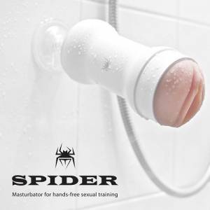 Ống Spiderman gắn tường, rung xoay 120 độ (DC45A)