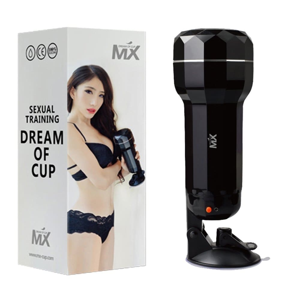 H&igrave;nh ảnh tổng thể cốc gắn tường c&oacute; rung MX Deam Cup DC45Q