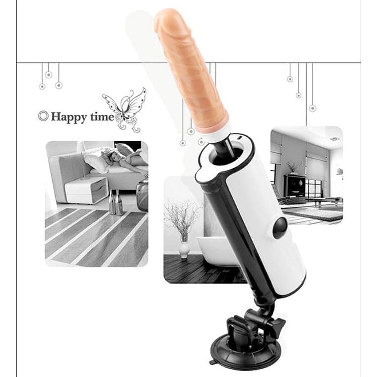 Ảnh tổng thể máy làm tình tự động cho nữ điều khiển từ xa DC50M