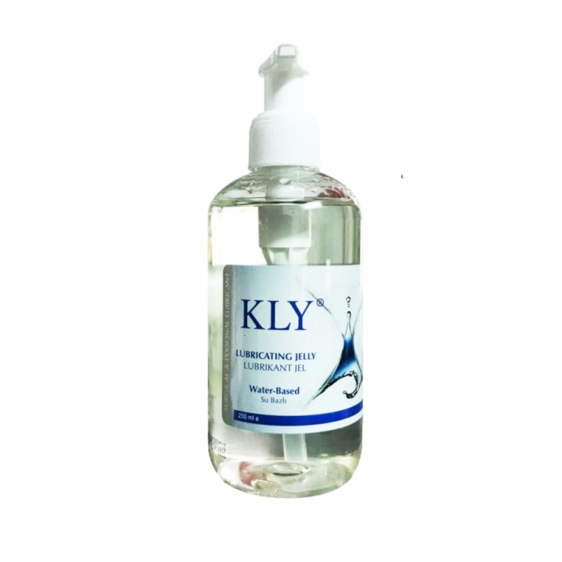 H&igrave;nh ảnh tổng thể sản phẩm gel b&ocirc;i trơn KLY chai 250ml KL01