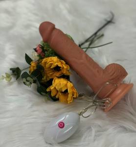 Dương vật siêu mềm có rung lovetoy nature cock Leo