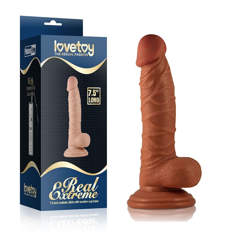 H&igrave;nh ảnh th&ocirc;ng số k&iacute;ch thước chi tiết sản phẩm Lovetoy Real Extreme DV59B
