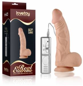 Dương vật khủng Lovetoy có rung- gân guốc dũng mãnh (DV56A)