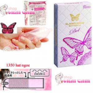 Bao cao su Glamcurous Butterfly dot