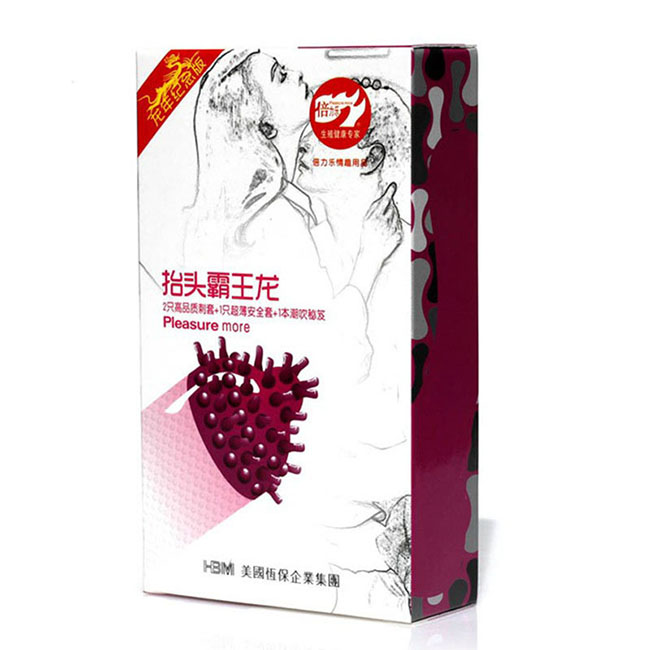 Cận cảnh chi tiết thiết kế gai v&agrave; r&acirc;u bi của bao cao su CD22
