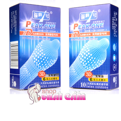 Ảnh tổng quan bao cao su siêu gai 3D CD06 chính hãng