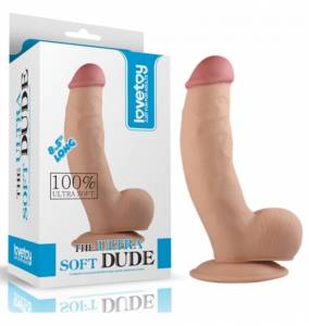 Dương vật silicon siêu mềm mịn Lovetoy Ultra soft (DV58A)