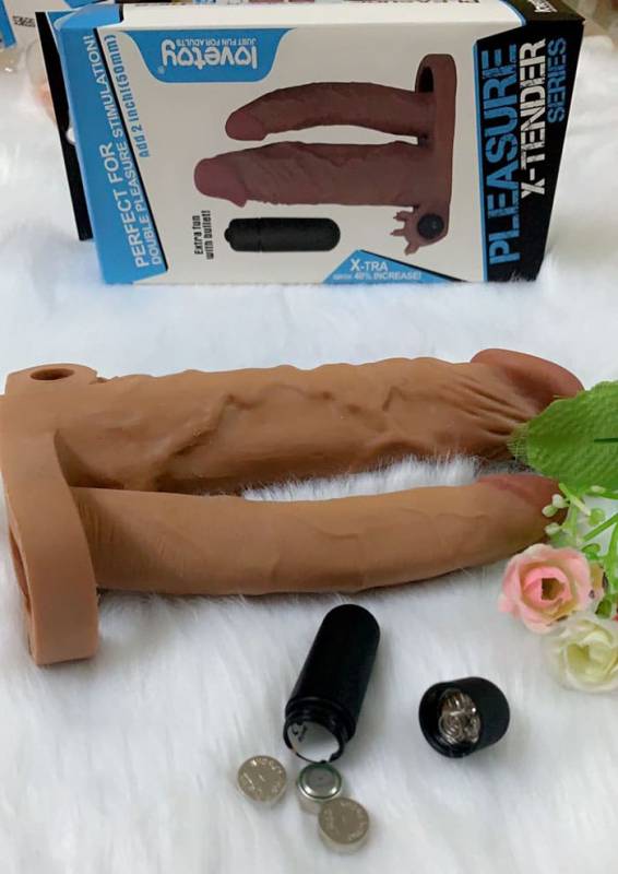 Chi tiết bộ phận cục rung của bao đ&ocirc;n Lovetoys 2 nh&aacute;nh BD22C