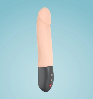 Cận cảnh bề mặt chất liệu máy massage Fun Stronic Real DC91D