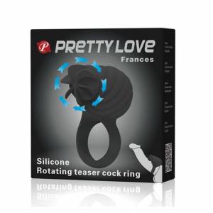 Vòng rung xoay liếm Prettylove Frances- anh sướng em phê (DC71N)