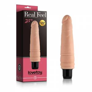 Dương vật giả Lovetoy Real Feel- mềm mịn như thật , rung kích thích (DV55)