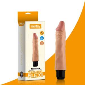 Dương vật Lovetoy Real Feel gân guốc mềm mịn như thật (DV55A)