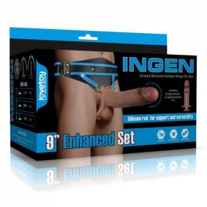 Dương vật dây đeo rỗng ruột siêu mềm Lovetoy Rodeo