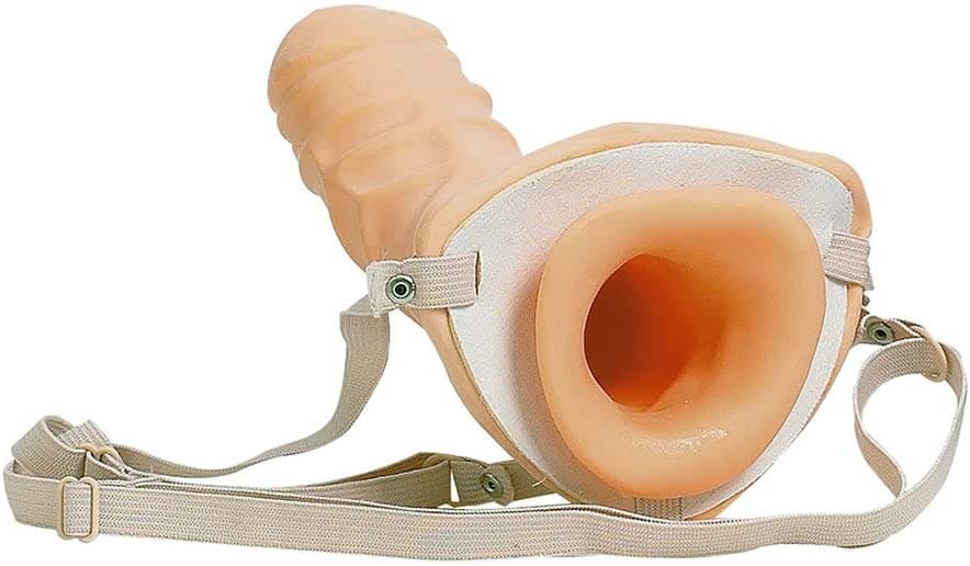 Trọn bộ phụ kiện sản phẩm dương vật d&acirc;y đeo rỗng ruột DV65P.