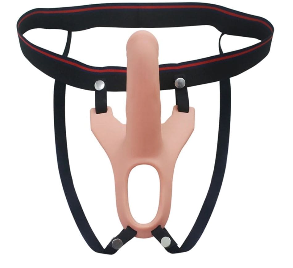 Cận cảnh điều khiển từ xa và tính năng rung dương vật dây đeo DV70