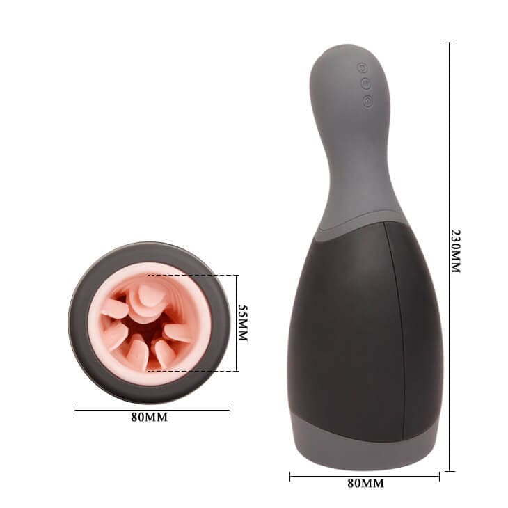 Ảnh chi tiết phụ kiện và dây sạc máy thủ dâm tự động AD22G