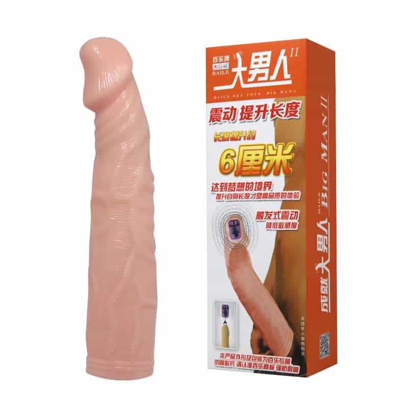 Trọn bộ sản phẩm bao cao su đôn dên rung đầu DC14F chính hãng.