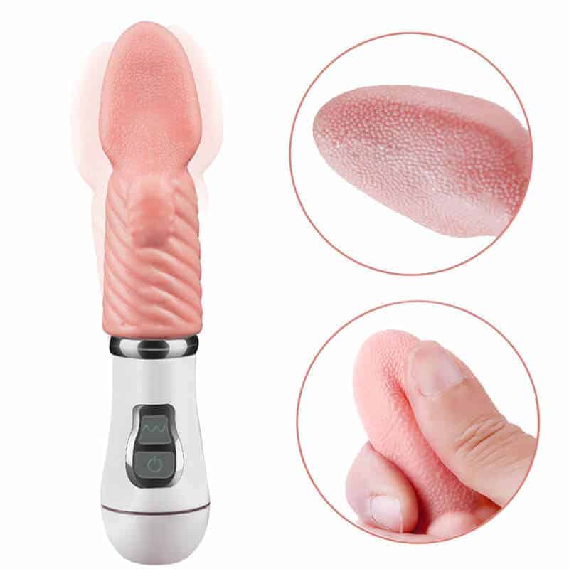 Hình ảnh tổng thể thiết bị lưỡi rung massage cá nhân DC22H chính hãng
