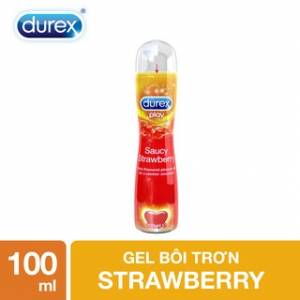 Gel bôi trơn cao cấp hương dâu Durex Play Strawberry 100ml (DR02)