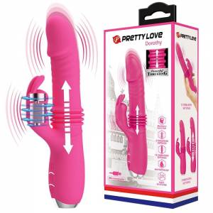 Dương vật giả mini PrettyLove Dorathy rung thụt cực đỉnh (DV39H)