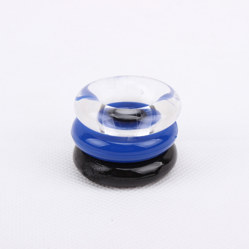 Cận cảnh chất liệu mềm mại của bộ 3 vòng bi silicon DC60P