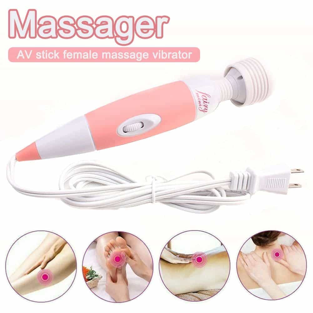 Chi tiết dây cắm điện và bảng điều khiển của chày rung Fairy AV01A