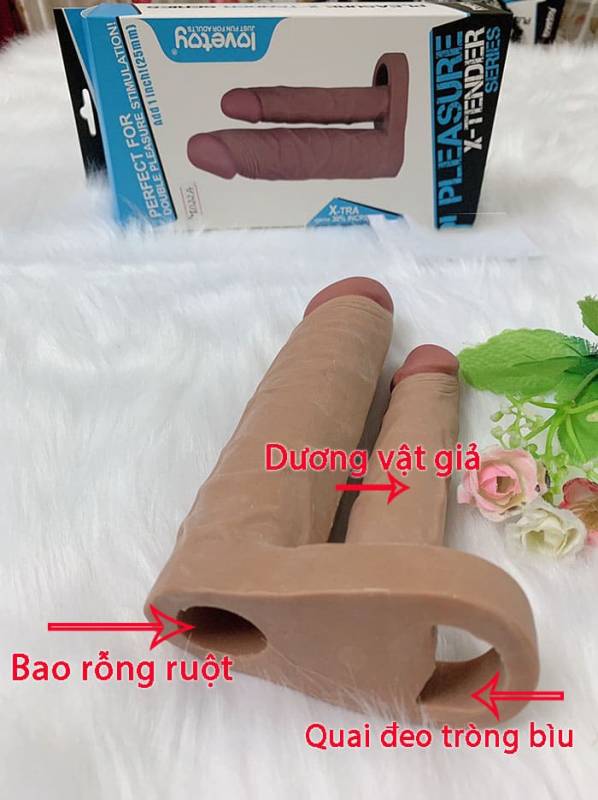 Ảnh th&ocirc;ng số k&iacute;ch thước chi tiết sản phẩm đ&ocirc;n Lovetoy mềm mại BD22A