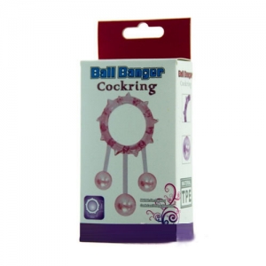 Ảnh cận cảnh chi tiết thiết kế v&ograve;ng đeo dương vật đeo bi DC60N