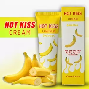 Kem bôi trơn Hot Kiss hương chuối 30ml (G01E)