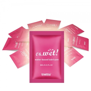Ảnh chi tiết th&ocirc;ng tin mặt sau g&oacute;i gel b&ocirc;i trơn Lovetoy G23