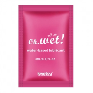 Gel bôi trơn cao cấp lovetoy dạng gói nhỏ tiện lợi