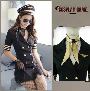 Bộ cosplay tếp viên hàng không quyến rũ (NY37)