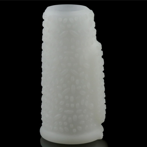 Cận cảnh bề mặt gai nh&aacute;m của kh&uacute;c đ&ocirc;n silicon Lovetoy BD15A