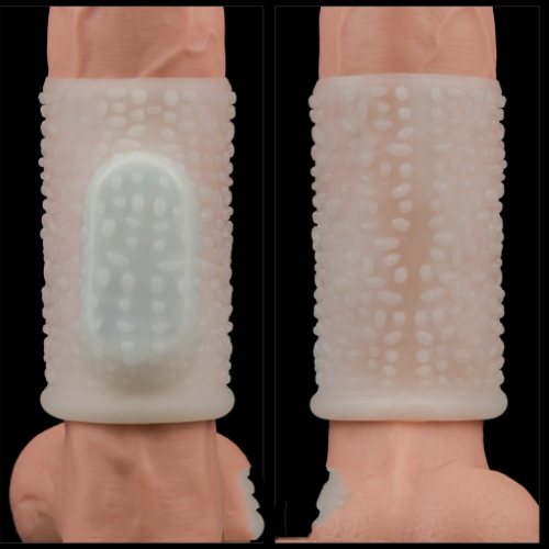 H&igrave;nh ảnh k&iacute;ch thước thực tế kh&uacute;c đ&ocirc;n silicon Lovetoy BD15A
