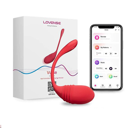 Ảnh tổng thể trứng rung thụt th&ocirc;ng minh Lovense Vulse EG34D