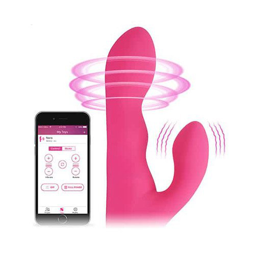 Ảnh chi tiết cổng sạc từ t&iacute;nh v&agrave; n&uacute;t điều khiển Lovense Nora