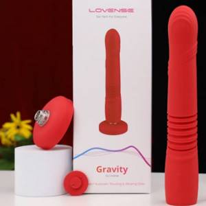 Dương vật giả đa năng Lovense Gravity – Rung thụt điều khiển qua app (DC93M)