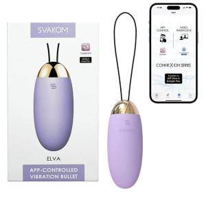 Trứng Rung Cao Cấp Svakom Elva – Điều Khiển Qua App, Đỉnh Cao Khoái Cảm