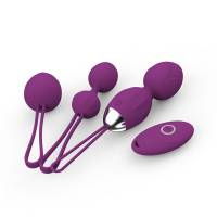 Bộ bóng tập Kegel se khít âm đạo có rung (DC49C)