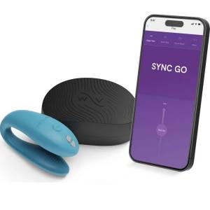 We-Vibe Sync Go - Máy rung 2 đầu cao cấp, điều khiển từ xa kết nối Bluetooth (DC92)